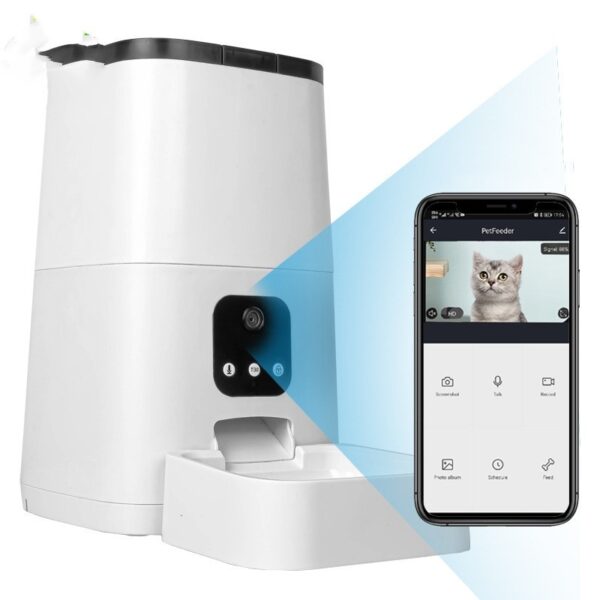 Intelligent Timed And Quantitative Fully Automatic Pet Feeder - Image 4
