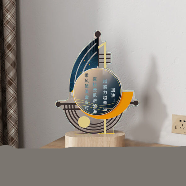 Light Luxury Style Desk Clock Desktop - Image 5