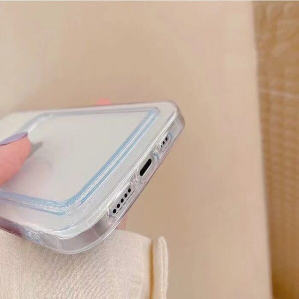 Women's Transparent Card Case Phone Case - Image 2