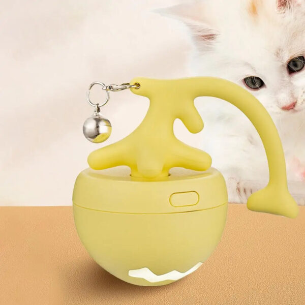 Smart Interactive Cat Toy Ball USB Rechargeable Moving Rolling Ball USB Rechargeable Ball Smart Moving Pets Toy Self-Play Pet Products - Image 3