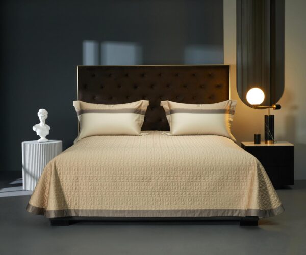 160 Double-strand Long-staple Cotton Color Block Embroidery Bedding - Image 10