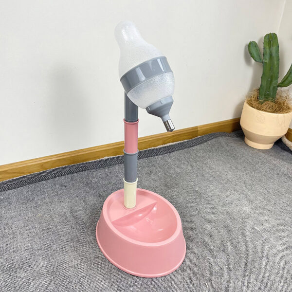 Automatic Pet Water Dispenser Stand Feeder Bowl Adjusting Height Water Bottle Cat Dog Water Drinker Water Fountain Feeding - Image 6