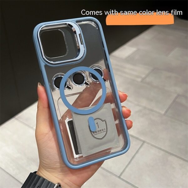 15 Lens Invisible Bracket Phone Case Magnetic Suction - Image 5