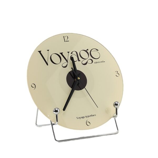 Light Luxury Desk Clock Table Living Room - Image 3