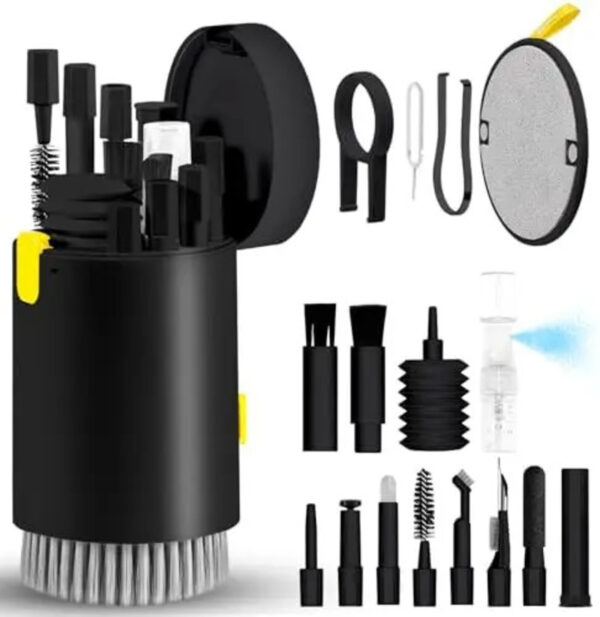 20 In 1 Laptop Phone Screen Cleaner Kit, Computer Keyboard Cleaning Brush For Phone AirPods MacBook IPad, Multifunctional Electronic Device Clean Tool For Camera Tablet Car Screens - Image 8