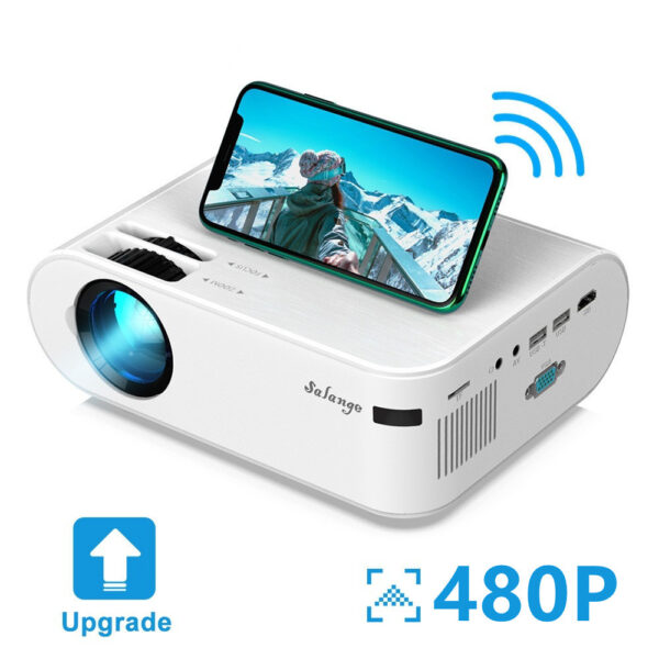 720p Portable Smart Projector P62 Supports Home Office HD Projector - Image 5