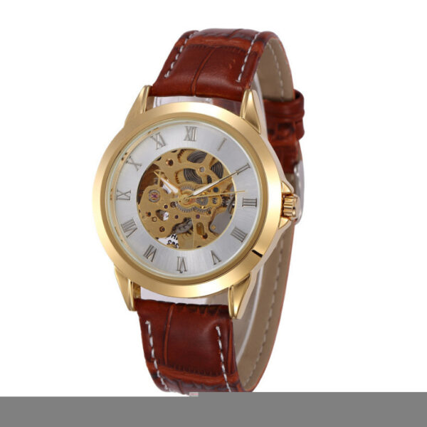 Men's Fashion Hollowed-out Automatic Mechanical Watch - Image 5