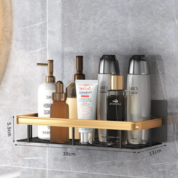 Bathroom Shelf Free Punch Bathroom Toilet Wash - Image 3