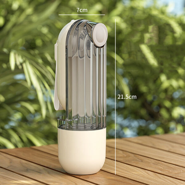 2 In 1 Pet Water Cup Segment Design Green Dog Walking Portable Drinking Cup Dog Feeding Supplies Pet Supplies Dog Walking Water Feeder Pets Products - Image 9