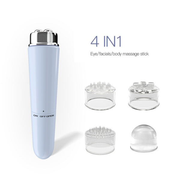 4 In 1 Electric Facial Massager Micro Vibration Eye Beauty Instrument For Relax Eye Dark Circles Eye Bags Puffiness Eye Massage - Image 6