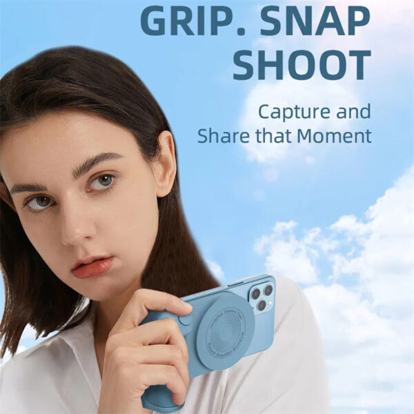 3 In 1 Intelligent Grip Anti-shake Multifunctional Phone Holder Magnetic Camera Handle Camera Bracket - Image 4