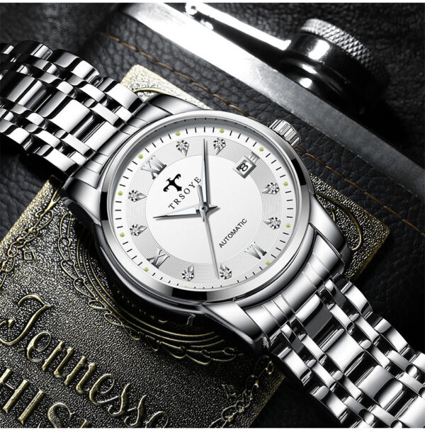 Business Luminous Waterproof Automatic Mechanical Watch - Image 8