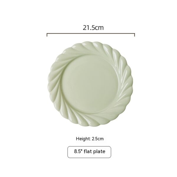 Ceramic Tableware Underglaze Rice  Light Luxury Plate Bowl - Image 6