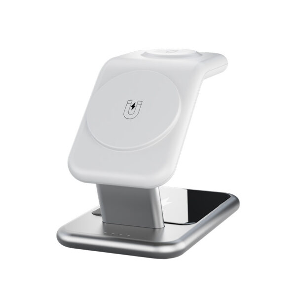 Magnetic Bracket Wireless Charger Three-in-one Earphone Watch Charger - Image 7