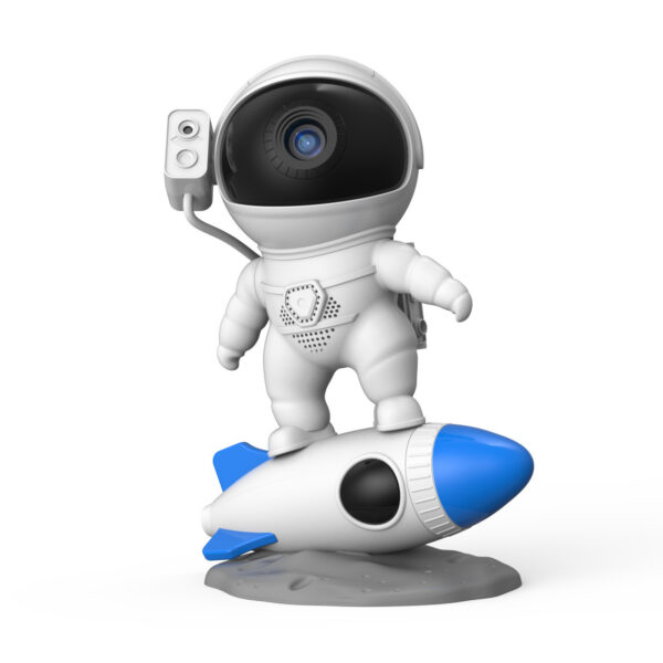 Rocket Astronaut Galaxy Starry Sky Projector Lamp Desktop - Image 6