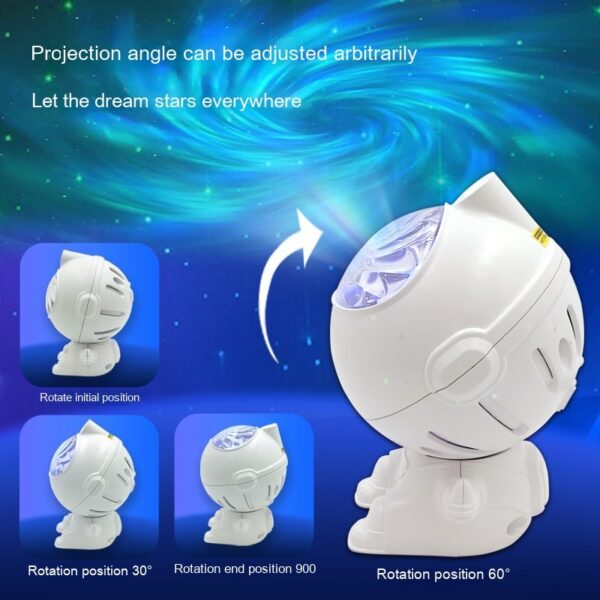 Astronaut Starry Night Light Spaceman Light - Image 2