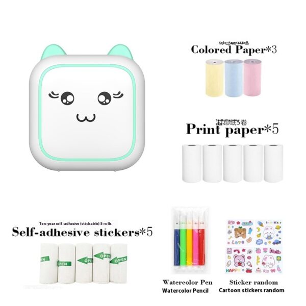 Portable Children's Mini Thermal Error Printer - Image 5
