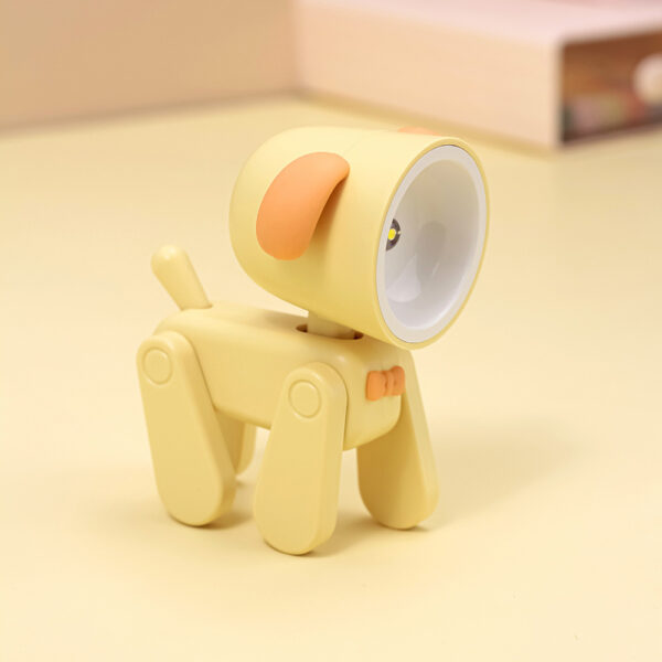 Rechargeable Version Cartoon Puppy Deer Night Light - Image 10