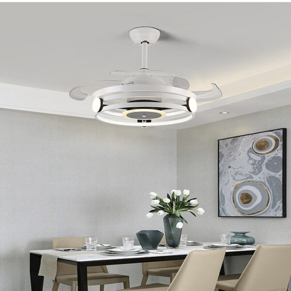 Bedroom Dining Room Household Ceiling Fan Light - Image 2