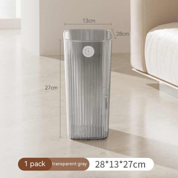 Corner Trash Bin Domestic Toilet Living Room Bedroom Good-looking Simple And Light Luxury - Image 4