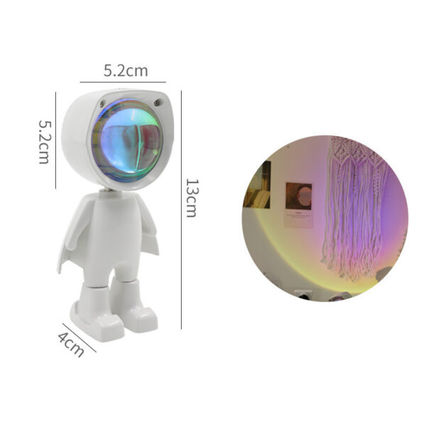 Sunset Light Sunset Night Light Astronaut Atmosphere Light Astronaut - Image 2