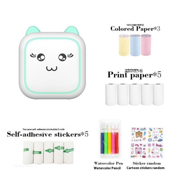 Portable Children's Mini Thermal Error Printer - Image 3