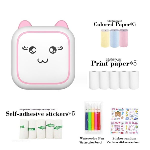 Portable Children's Mini Thermal Error Printer - Image 8