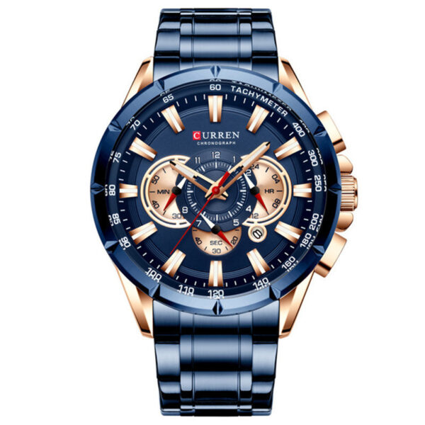Quartz Calendar Six-hand Multifunctional Luminous Men's Watch - Image 5