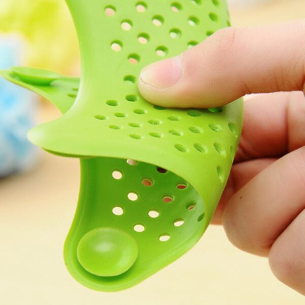 3PCS Silicone Starfish-shaped Sink Drain Filter Bathtub Hair Catcher Stopper Drain Hole Filter Strainer For Bathroom Kitchen Toilet - Image 4