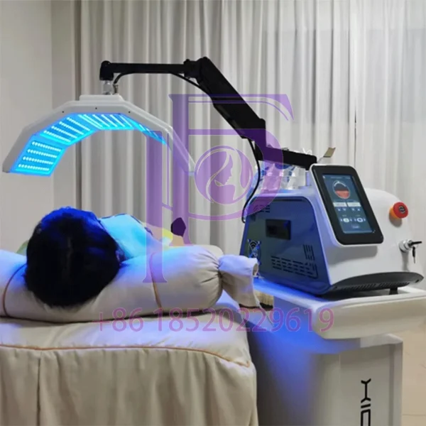 7 Color 6 In1 Red Light Therapy PDT Device 273 Lamps Photodynamic LED Facial Care Acne Treatment Therapy Beauty SPA Equipment CE