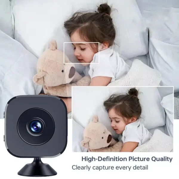 Mini WiFi Camera Indoor Safety Security Surveillance Baby Monitor 1080P HD Night Vision Camcorder IP Cam Audio Video Recorder - Image 3