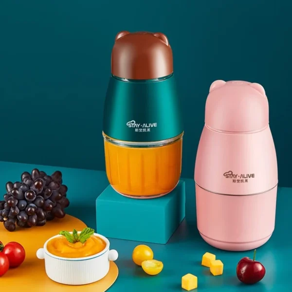 Multi-Functional Baby Food Processor, Mini Electric Meat Grinder, Household Puree Maker, Infant Rice Cereal Blender - Image 5