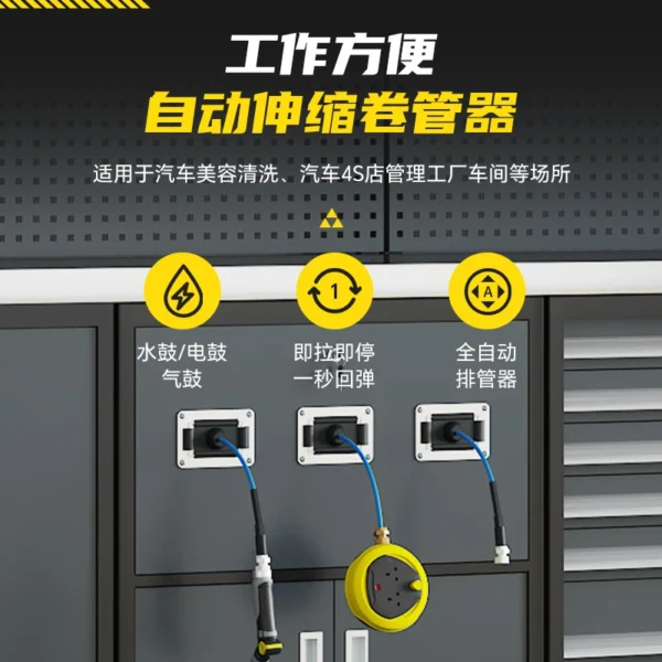 4S shop workshop auto repair workstation heavy hardware tool combination multi-function mobile maintenance workbench operation - Image 3