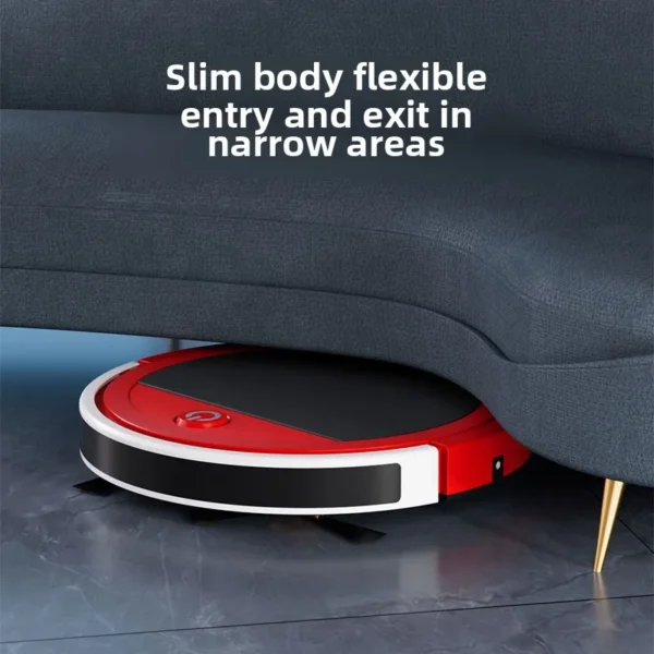 Intelligent Sweeping Robot with Suction - 3-in-1 Automatic Cleaning, Sweeping, and Mopping Robot for Lazy Individuals - Image 4