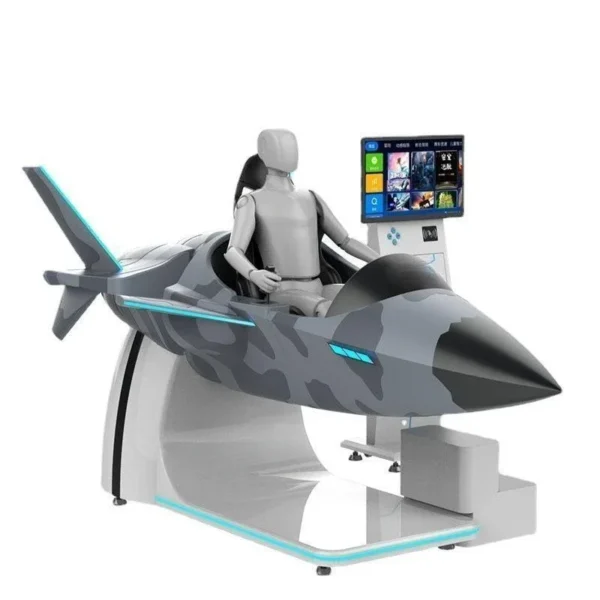 2024 Popular New Design Factory Direct Commercial Huaxia Fighter VR Flight Simulator for Sale - Image 4