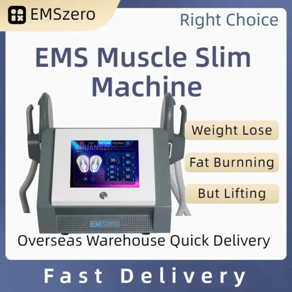 2025 NEW EMS 6500W 15 Tesla Fat Removal Contouring Muscle Electric Stimulation EMSZERO Body Sculpt Slimming Muslim Sets Machine