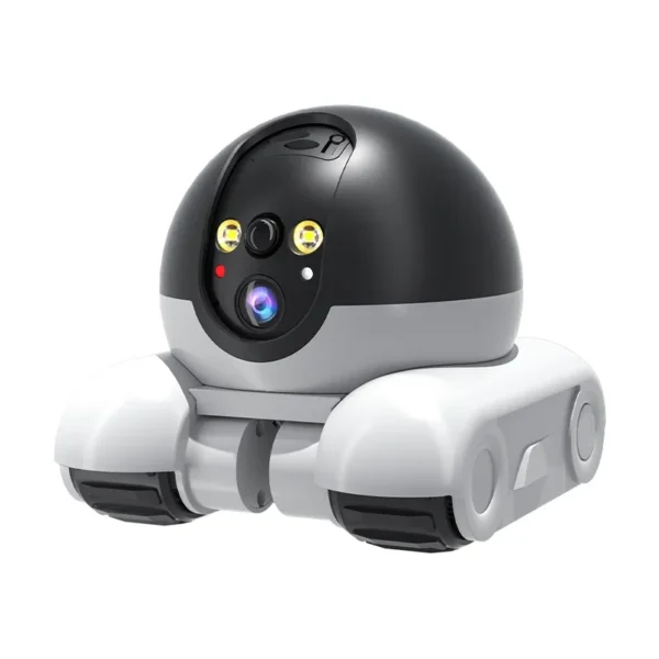 Dual lens, dual screen household 360 degree high-definition robot monitoring vehicle intelligent camera - Image 2