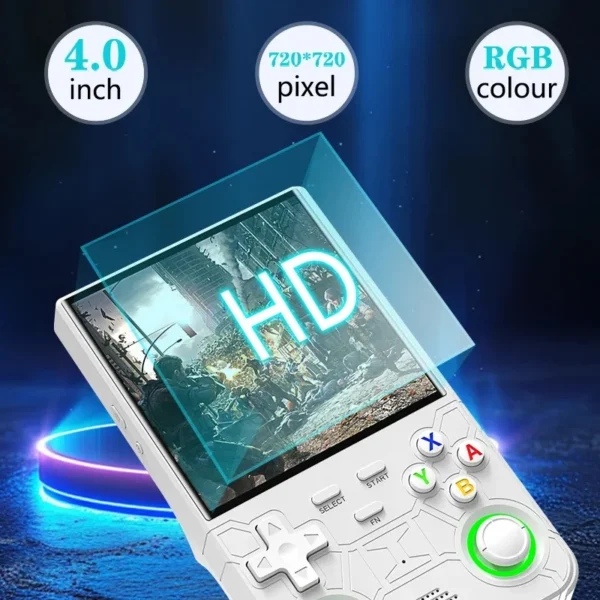 R36 Ultra Console 4‘’ IPS Screen Open Source Console Handheld Game Players Retro Pocket Video Player 64G/128G 20000+ Games - Image 5