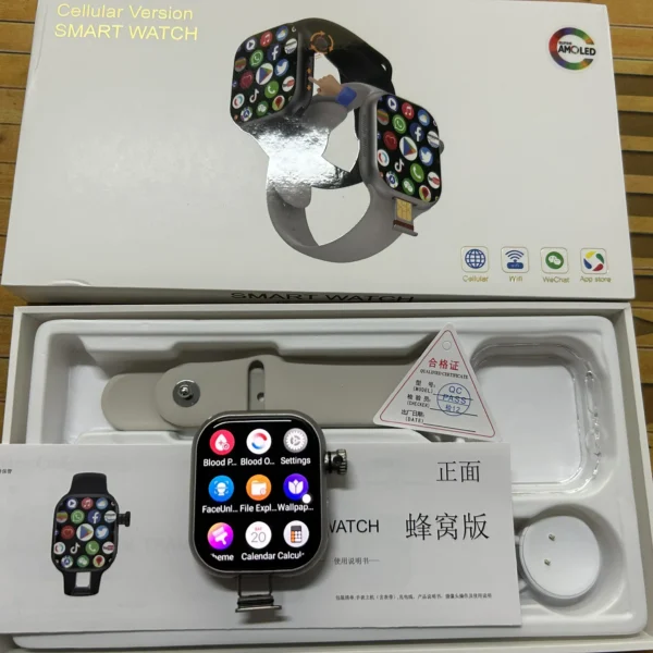 2025 New CD20 1600mah Large Smartwatch 2.29-inch Camera Battery GPS Bluetooth Intelligent Sports and Fitness Voice Menu - Image 4
