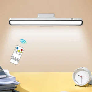 New LED Desk Lamp USB Rechargeable Lights Stepless Dimming Table Lamp Hanging Magnetic Bedroom Table Reading Night Lights