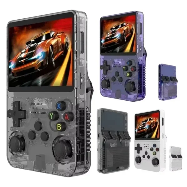 Open Source R36S Retro Handheld Video Game Console Linux System 3.5 Inch IPS Screen Portable Pocket Video Player R36S 64GB Games - Image 6
