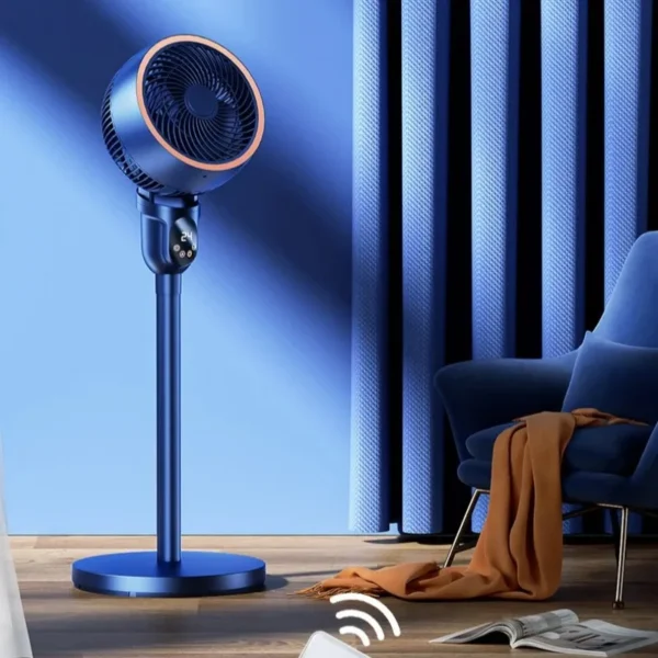Portable Air Cooling Fan Floor Standing Silent Indoor Cooler Circulating Air Conditioner Fan for Small Room or Bedroom - Image 3