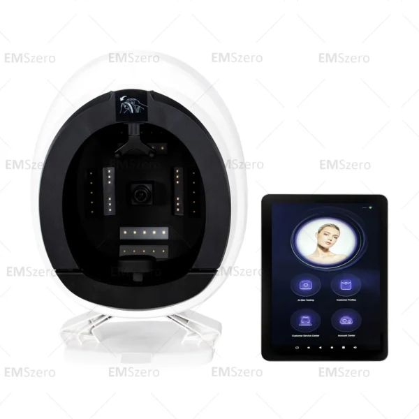 The latest portable 4G WIFi Smart tester big data for skin analysis machine 3D Magic Mirror Skin Analyzer Skin Detect Analysis - Image 2