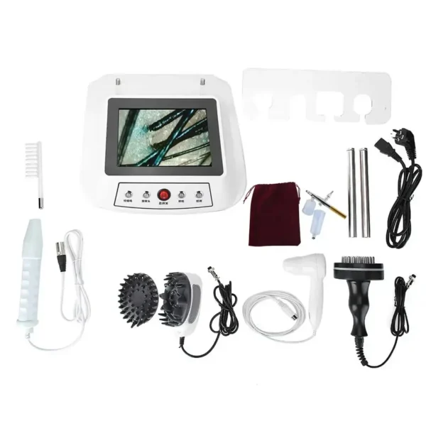 5 in 1 Hair Growth Machine Scalp Massage Devices Hair Loss Treatment Machine LED Growth Repair Root And Promote Hair Growth - Image 3