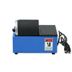 Jewelry Tool Mini Rotary Polishing Machine With Rubber Bucket Automatic Wenwan Electric