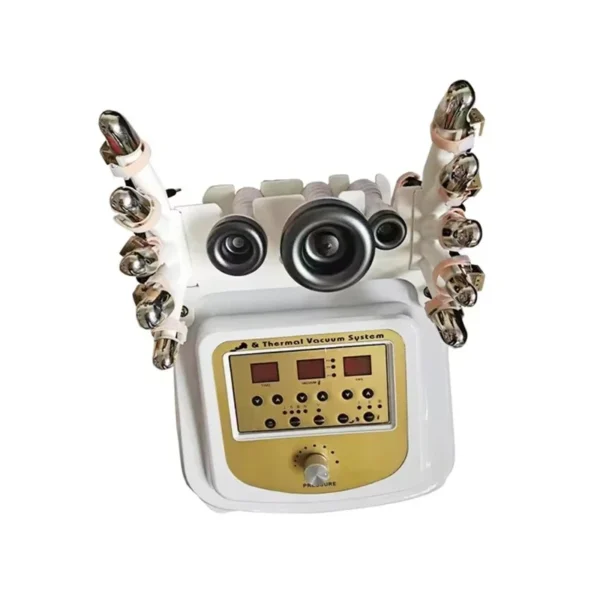 Portable Vacuum Body Massage Device with Microcurrent Galvanic Golden Finger EMS Facial Tightening And Body Heat Therapy Beauty - Image 3