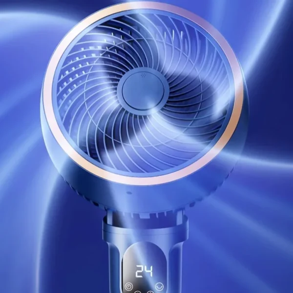Portable Air Cooling Fan Floor Standing Silent Indoor Cooler Circulating Air Conditioner Fan for Small Room or Bedroom - Image 6