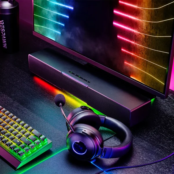 Leviathan Behemoth V2 Combo Sound Bar RGB Bluetooth Speaker THX Gaming Subwoofer - Image 5
