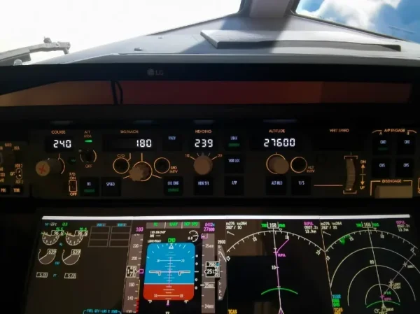 Panel 737 Simulated Flight Route Control Panel Flight Set Foot Rudder Support - Image 4