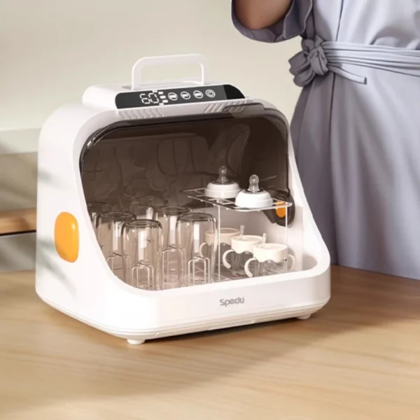 Large Capacity Deodorization and Sterilization Portable Disinfection Cabinet Specialized Disinfectant for Drying Baby Bottles - Image 4